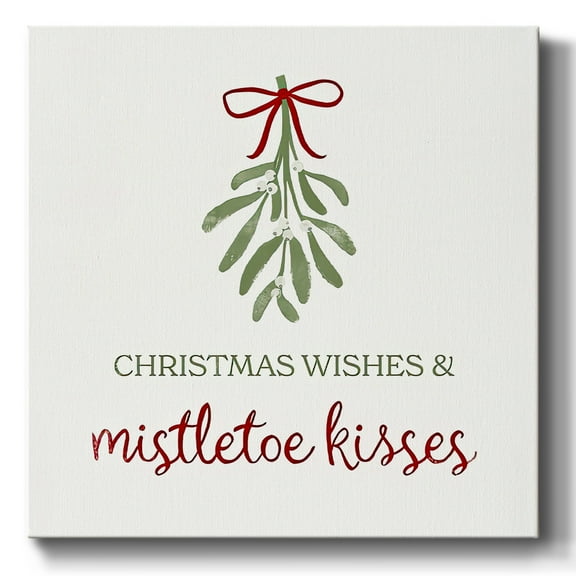 Mistletoe Wishes II- Gallery Wrapped Canvas