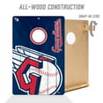 thumbnail image 3 of YouTheFan MLB Cleveland Guardians 2' x 3' Cornhole Game, 3 of 6