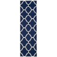 thumbnail image 1 of Safavieh Dhurries Navy Contemporary Rug - Runner 2'6" x 8', 1 of 5