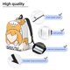 thumbnail image 3 of Balery Prince Corgi Dog Mochila Clásica Impresa Básica para Viaje, Mochila Escolar Resistente al Agua, Mochila de Lona con Correas Ajustables-Small, 3 of 5