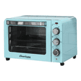 thumbnail image 1 of Horno Tostador Retro Elite Gourmet Color Azul Menta, 1 of 8