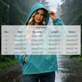 thumbnail image 3 of Dpjklzsn Women's Waterproof Half Zip Hooded Pullover Jacket, Lightweight Anorak with Pockets for Hiking Travel, 3 of 8