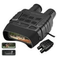 thumbnail image 5 of NV3180 IP56 Waterproof HD Night Vision Binoculars Video Recorder Hunting 4X Zoom 980 ft/300m Infrared Goggles Scope Video Camera, 5 of 11