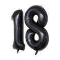 thumbnail image 2 of Sparsain 40 Inch Black Number 18 Balloon Party Festival Birthday Decorations Giant Foil Balloons Party Supplies Photo Props, 2 of 6