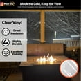 thumbnail image 2 of Fire Retardant Clear Vinyl Roll for Insulation - 20 Gauge, 54-in x 8 Yd, 2 of 9