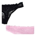 thumbnail image 3 of Tangas Secret Treasure para Dama Encaje Varios Colores 3 Piezas Talla G, 3 of 4