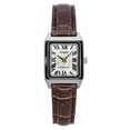 thumbnail image 1 of Casio Reloj LTP-V007L-9B para Mujer con Correa de Cuero Rectangular y Esfera Romana Dorada., 1 of 2