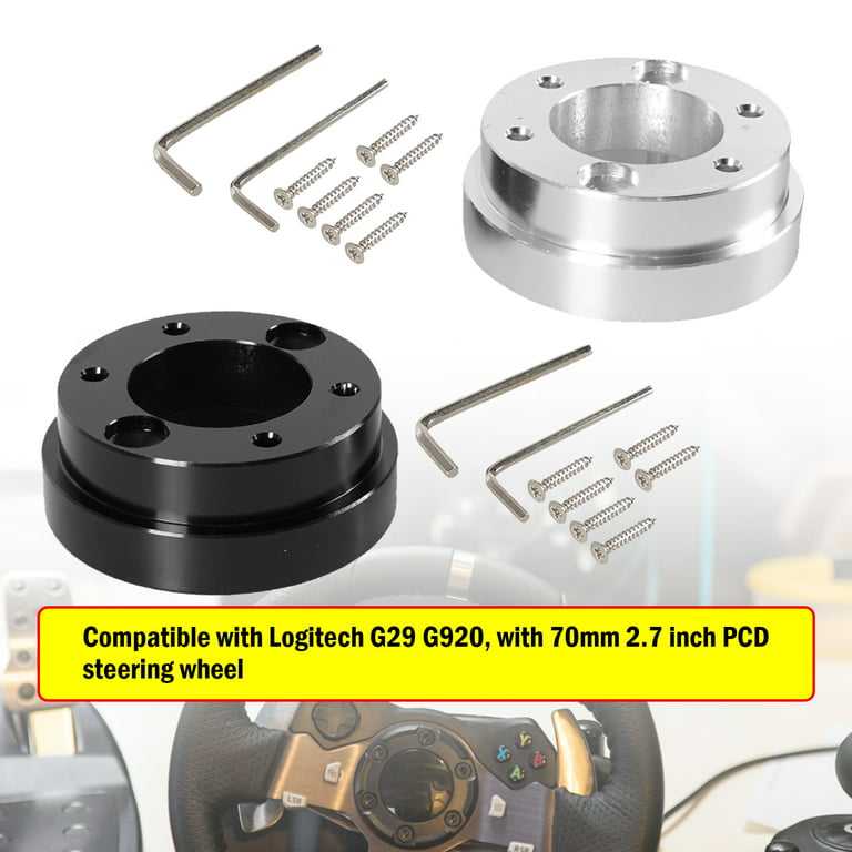 For Logitech G29 G920 G923 13 Inch Steering Wheel Adapter Plate 70mm 2.75  Pcd