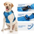 thumbnail image 2 of Arnés táctico para perros WINGOIN azul para perros grandes reflectante, 2 of 5
