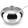 thumbnail image 5 of Kook 16 Oz Stainless Steel Sugar Bowl with Lid and Spoon Kitchen Accessories, 5 of 9