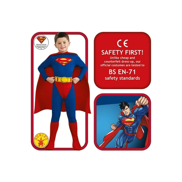 Tableau super-héro cape rouge pour chambre garçon, Tableau chambre enfant  rouge & bleu