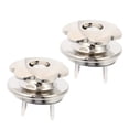thumbnail image 1 of 2Pcs Magnetic Bag Buttons Flower Shaped Handbag Snaps Luggage DIY Buttons, 1 of 7