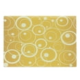 thumbnail image 1 of Vintage Yellow Cutting Board, Circles and Dots Monotone Geometric Shapes with Yellow Background, Decorative Tempered Glass Cutting and Serving Board, Large Size, Yellow Pale Yellow, by Ambesonne, 1 of 1