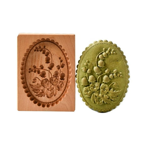 

Cookie Mold Wooden Cookie Mold Baking Mold for DIY Cookie Candy Chocolate