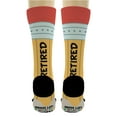 thumbnail image 5 of ThisWear Teacher Retiring Gifts Retired All Children Left Behind Teacher Socks 6-Pairs Novelty Crew Socks, 5 of 5