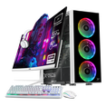 thumbnail image 1 of Computadora Escritorio Completa Xtreme PC Gaming AMD Radeon 780M Ryzen 7 8700G 16GB DDR5 SSD 500GB Monitor Curvo 27 100Hz WIFI White juegos casuales, trabajo y estudio, 1 of 6