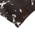 thumbnail image 2 of Torino Cowhide Pillow 12x20 Chocolate Natural 1 Piece Decorative Pillow, 2 of 2