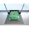 thumbnail image 4 of Juego de funda nórdica de Papá Noel y muñeco de nieve verde, ropa de cama de Navidad &, 4 of 4