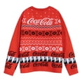 thumbnail image 2 of Coca-Cola Chandails de Noël Laids pour Hommes avec Logo, 2 of 4