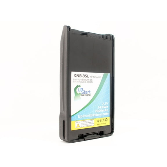 Kenwood KNB-57L Battery - Replacement for Kenwood KNB-35L Two-Way Radio Battery (2000mAh, 7.4V, Lithium-Ion)