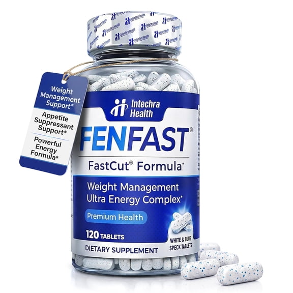 Fast>Cut Diet Pills for Weight Management & Energy 120 Tablets
