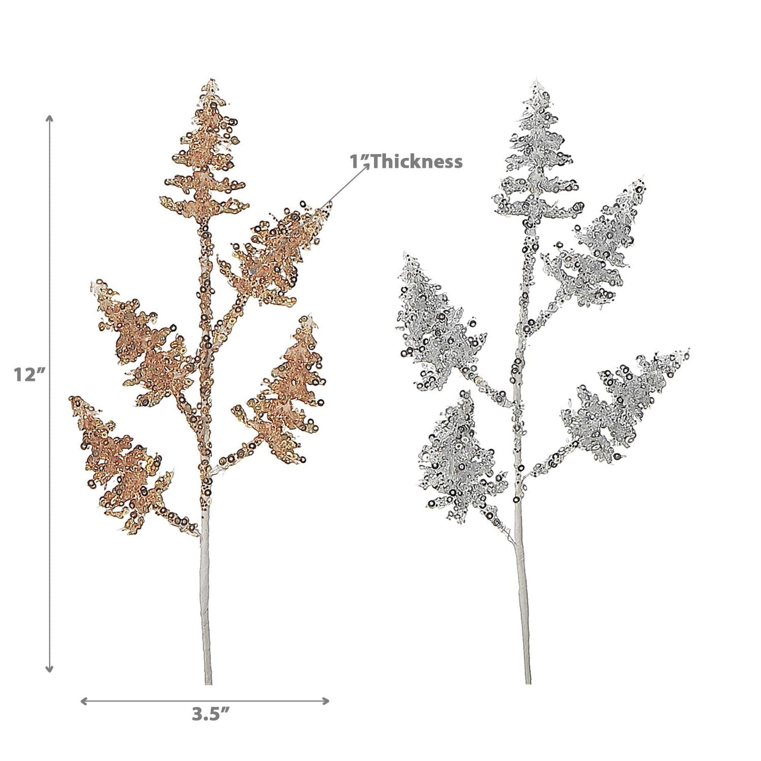 Pic En Pin Pailleté - Lot De 12