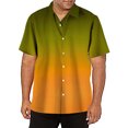 thumbnail image 4 of XDZJLR Mens Shirts Casual Short Sleeve Button Down Beach Tropical Summer Tops, 4 of 4