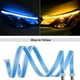thumbnail image 1 of Luz LED de circulación diurna para coche, tira Flexible resistente al agua, faros delanteros automáticos, señal de giro blanca, luces de flujo de freno amarillas, DRL, 2 piezas, 12V, 1 of 4