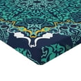 thumbnail image 2 of Ambesonne Turkish Pattern Fitted Sheet 2 Pcs Set, Ottoman Motif, Full, Turquoise Dark Blue, 2 of 3