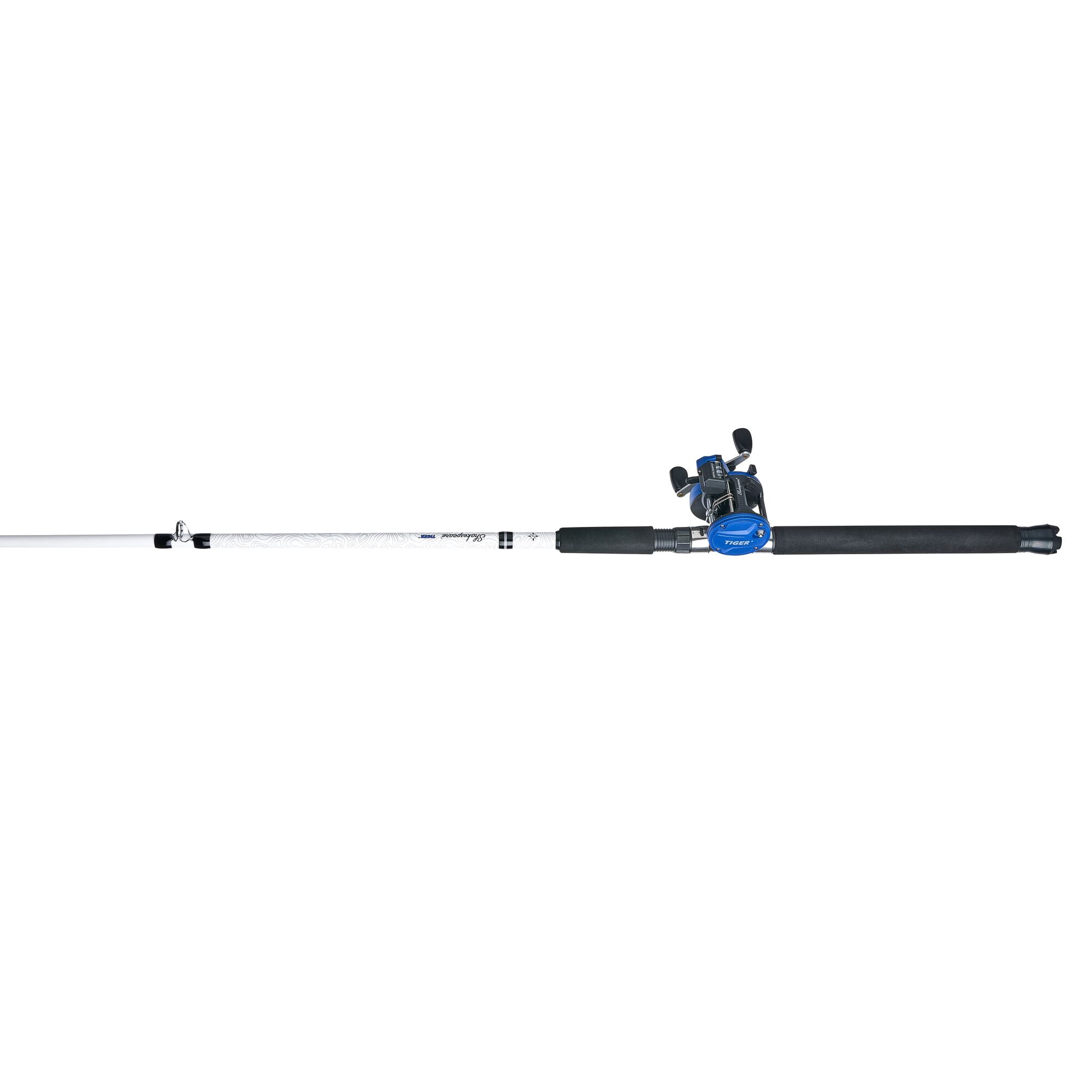 Shakespeare Tiger Conventional Combo, 7' 1-pc Medium Heavy Fishing Rod, 15-Size Reel