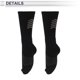 thumbnail image 4 of Calcetines de ciclismo Unique Bargains, secado rápido, antideslizantes y antifricción, color negro, talla L para hombres, 1 par, patrón irregular reflectante., 4 of 6