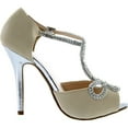thumbnail image 2 of Bonnibel Womens Tiara-1 Dress Sandals Pumps Shoes, 2 of 4