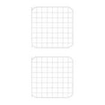 thumbnail image 3 of Transemion Portable Pet Playpen Panel Cage Fence Metal Guinea pig Wire door white 2Set, 3 of 6