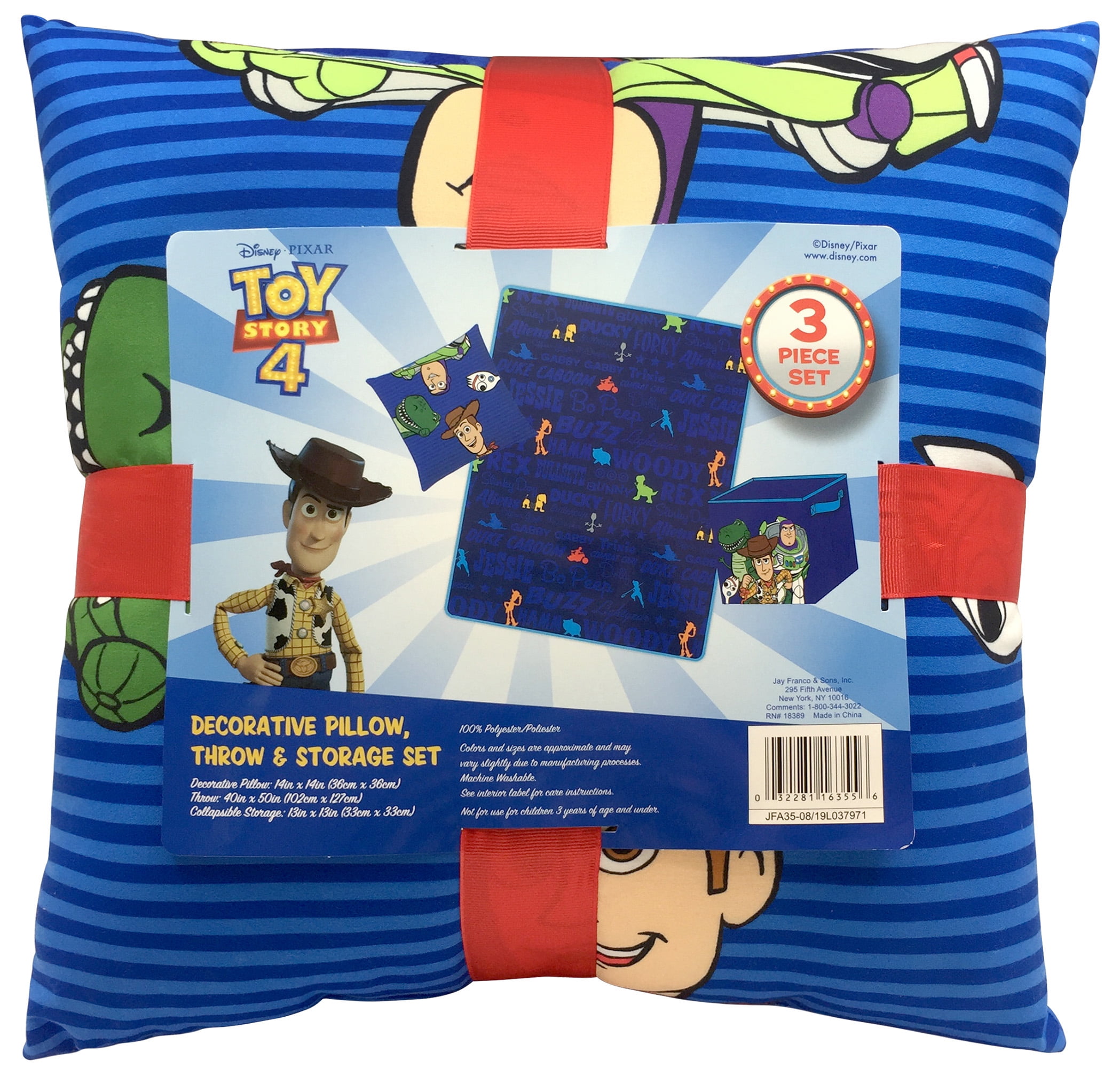 Toy Story 3pc Throw Blanket