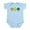 Sky Blue, variant on - Peace Love Acupuncture Infant Bodysuit - Baby Light Bodysuit, Size Newborn - 24 Months