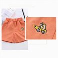 thumbnail image 4 of KPOPLK Toddler Baby Boy Cotton Shorts Kids Casual Shorts Pull-on Shorts Soft Baby Boy Elastic Waist Shorts for Summer 6 9 12 18 Months 2T 3T 4T 5T Size 4-5 Years,Grey, 4 of 7