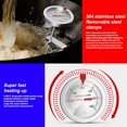 thumbnail image 2 of Termómetro de cocina Injueey de Acero inoxidable para medir temperatura de alimentos, 2 of 6