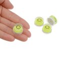 thumbnail image 4 of Unique Bargains 4 Packs Round Bubble Level 18x9mm Mini Circular Bullseye Spirit Levels for Leveling Camera Tripod Telescope, Lime, 4 of 6