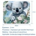 thumbnail image 3 of Koala Mouse Pad , Soft Cute Computer Mouse Mat with Rubber Base, Easy to Slide, Personalized Design, Portable, 3 of 7