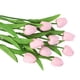 thumbnail image 2 of Flores Artificiales Inteprter 10 piezas PU Rosa claro, 2 of 6