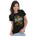thumbnail image 3 of Check Oklahoma For Twisters Funny Womens Slim Fit Graphic Tee Brisco Brands S, 3 of 5