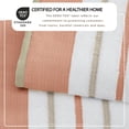 thumbnail image 2 of Luxurious Soft Cotton Decorative 4 Pack Bath Towel Set, Dusty Rose / Cappuccino., 2 of 6
