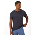thumbnail image 2 of Hanes Originals Ultimate Men's SuperSoft Crewneck Undershirt, Black/Grey, 2-Pack Assorted XL, 2 of 9