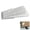 White, variant on Plastic Door Stopper Wedge, Interlocking Stackable Door Stop for Heavy Doors,Non-Slip Floor Grippers, 2-Pack