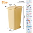 thumbnail image 2 of Mini bote de basura para carretera, portalápices y juego de botes de reciclaje de tamaño pequeño único, organizador de escritorio con vaso para lápices, 2 of 5