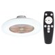 thumbnail image 2 of Lámpara de ventilador de techo, luz de ventilador de techo con control remoto silencioso de 23 pulgadas, luz de ventilador de techo de diseño exquisito, 2 of 10