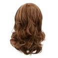 thumbnail image 2 of DOPI Fashion Sexy Wig Wavy Women Brown Synthetic Wigs Rose Net Hot for Woman(2Pack), 2 of 4