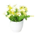 thumbnail image 2 of Clearance Artificial flowers under $5,Potted Artificial Flowers Flowers In Pots Faux Flowers In Pot For Home Decoration Desktop Decor, 2 of 4