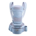 thumbnail image 1 of Multifunctional Newborn Baby Carrier Sling Wrap Versatile Backpack Front Back, 1 of 9