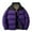 Purple, variant on TIANZEN Winter Men's Jacket Thick Coat Men's Jacket Men's Coat Jacket down Jacket Trim